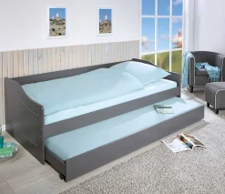 Kabinenbett Malz mit Bettschublade - grau
