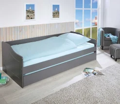 Kabinenbett Malz mit Bettschublade - grau