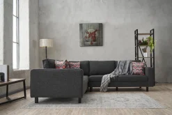 Kale Ecksofa | BUCHENHOLZ | Anthrazit