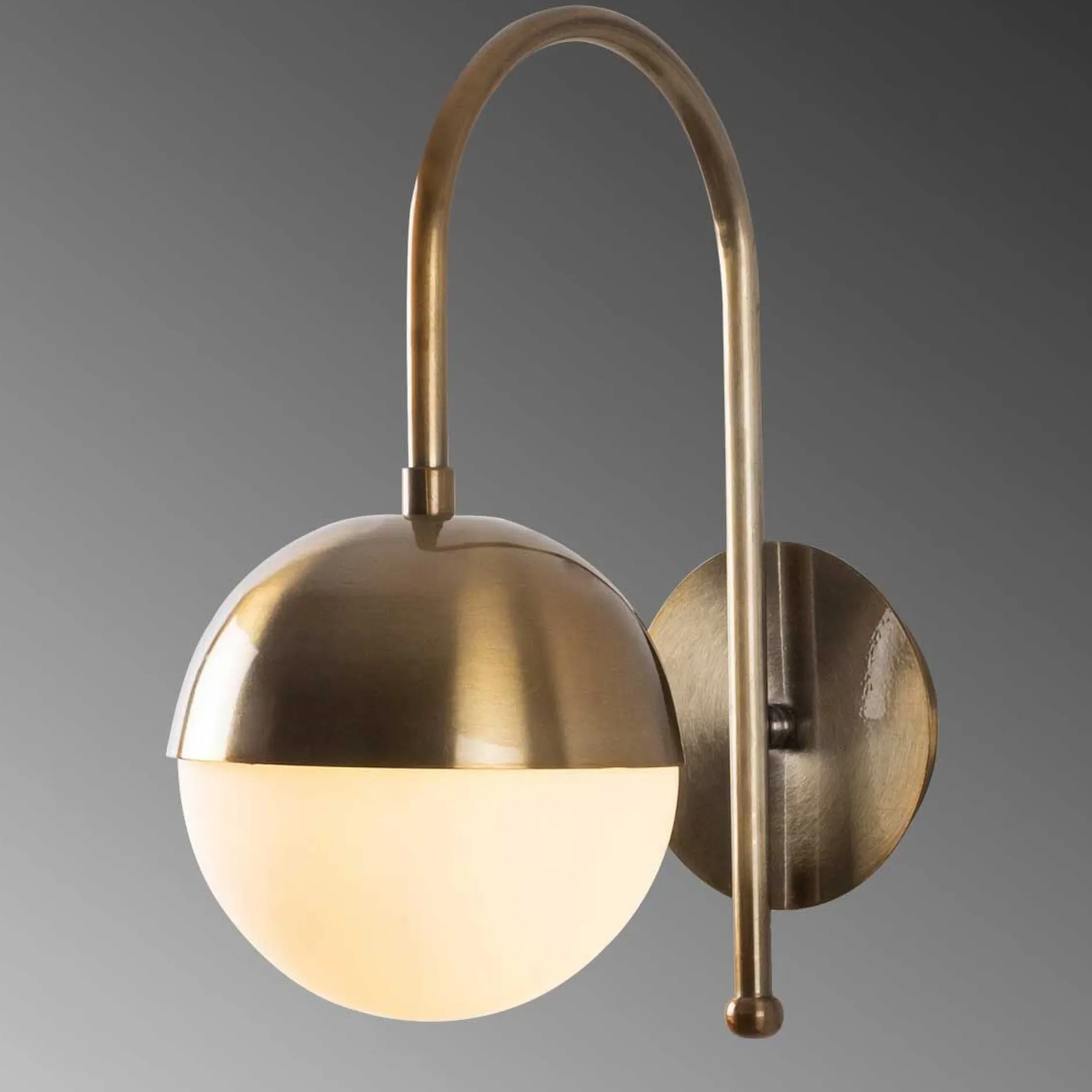 Karsor Wandleuchte | METALLGEHÄUSE | Vintage, Weiß