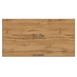 Küchenhängeschrank Sorrella 110cm mit 2 Flügeltüren - Eiche/Graphit