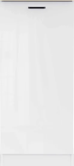 Küchenschrank Bianco - 60x60x141cm - 1 Tür - Hochglanz weiß