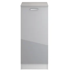 Küchenschrank Eli 60x141 mit Tür - grau
