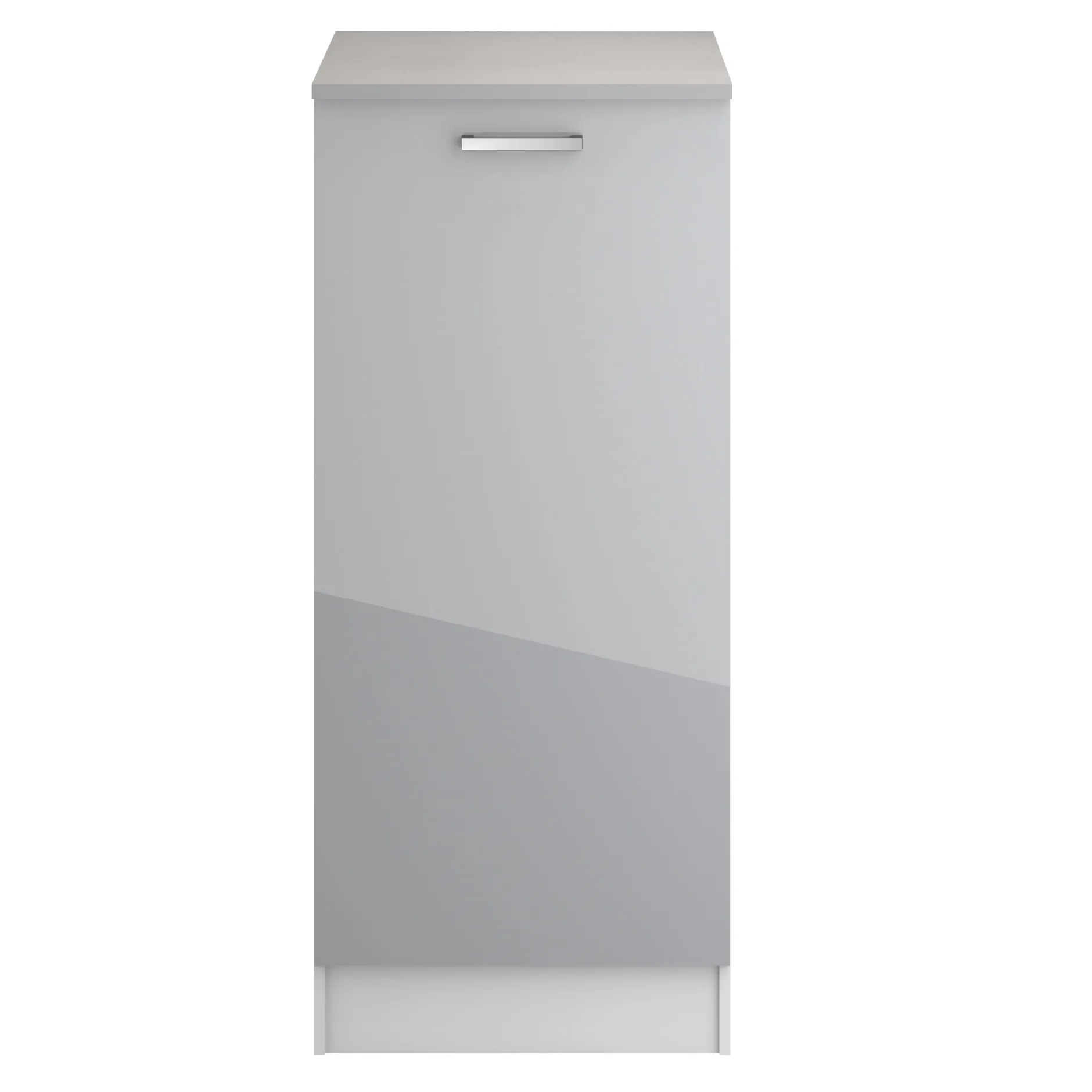 Küchenschrank Eli 60x141 mit Tür - grau
