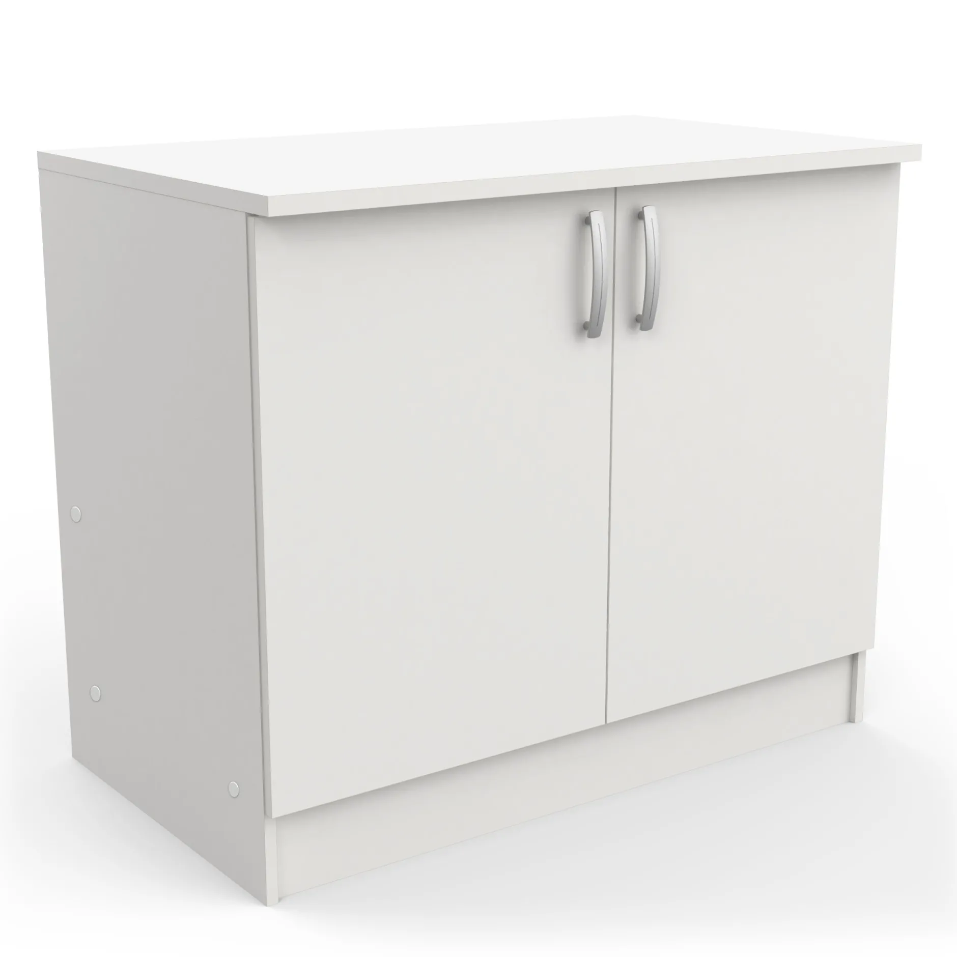 Küchenschrank Nova - 100x60x85 cm - Weiß/Eiche