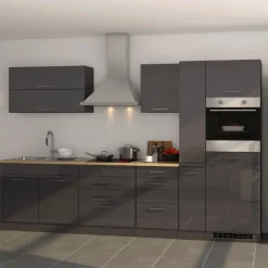 Küchenset Mailand | Geräte nicht enthalten | Sonoma Grey Oak