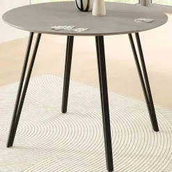 Küchentisch Floris - Ø100x75cm - Betonoptik