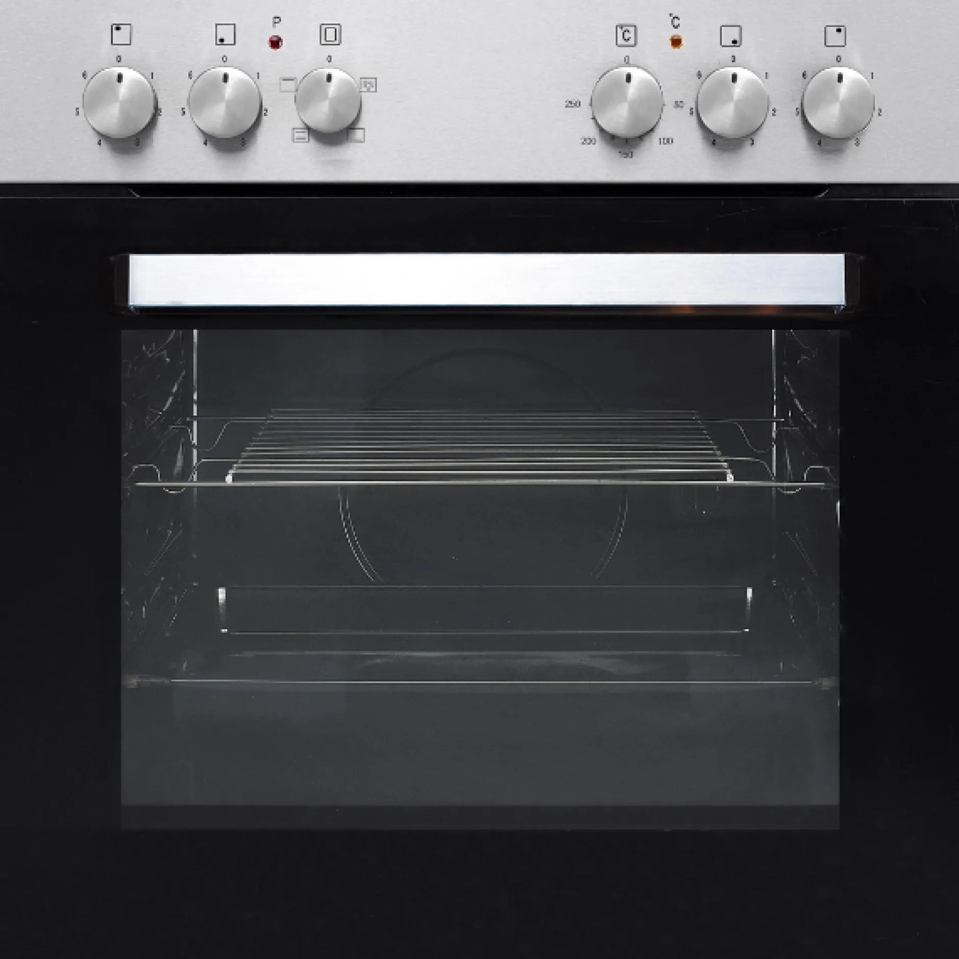 Küchenzeile Ragnar 220cm mit Backofen und Geschirrspüler - Hochglanz anthrazit