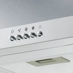 Küchenzeile Ragnar 290cm mit Backofen und Kühlschrank - Hochglanz weiß