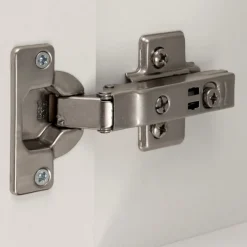 Küchenzeile Ragnar 320cm mit Backofen und Kühlschrank - Hochglanz weiß