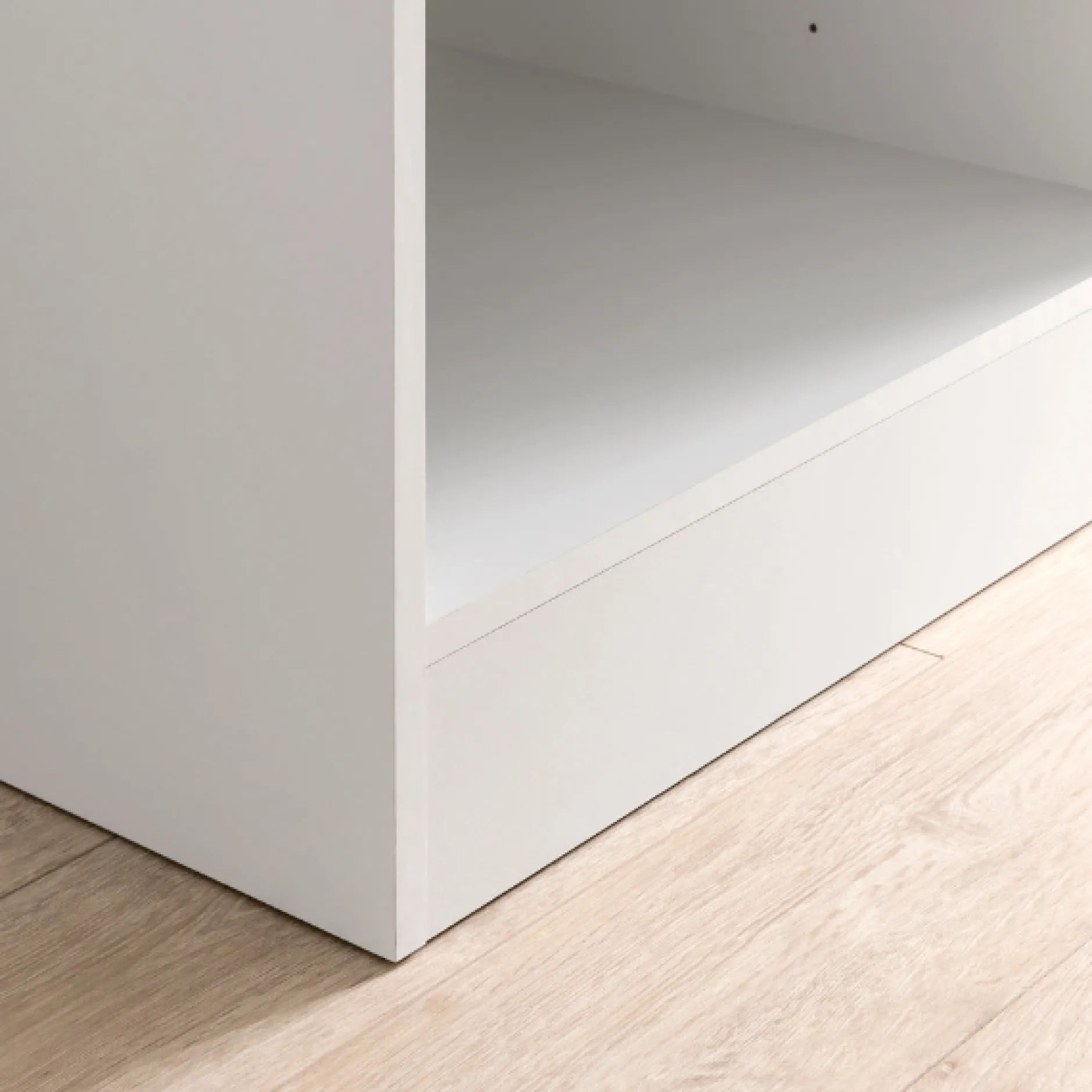 Küchenzeile Ragnar 320cm mit Backofen und Kühlschrank - Hochglanz anthrazit