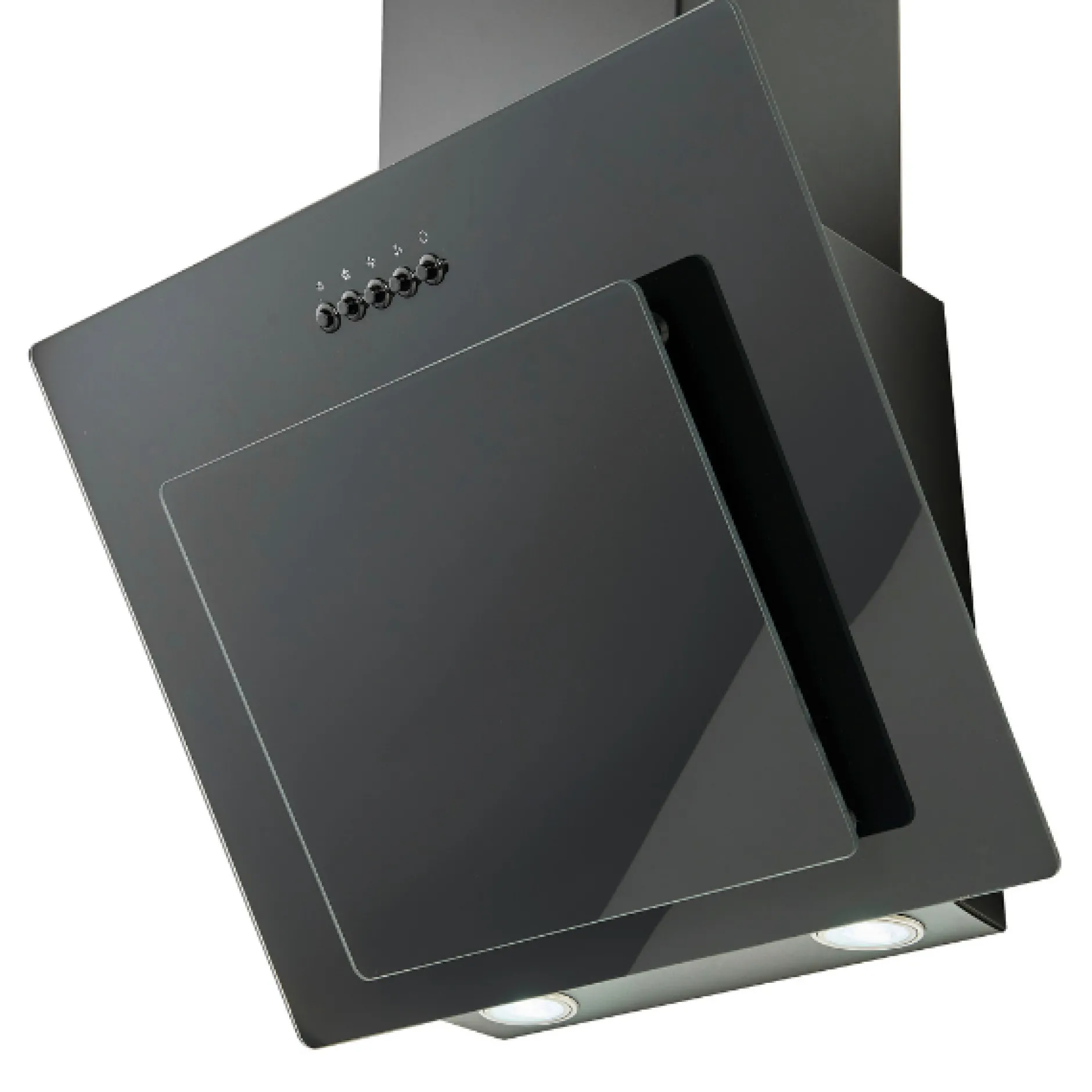 Küchenzeile Ragnar 370cm mit Backofen, Mikrowelle, Geschirrspüler und Kühlschrank - hochglänzend weiß