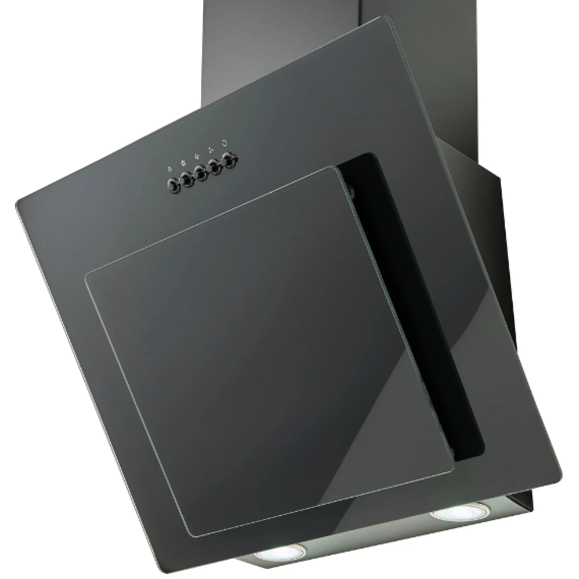 Küchenzeile Ragnar 370cm mit Backofen, Mikrowelle, Geschirrspüler und Kühlschrank - hochglänzend weiß
