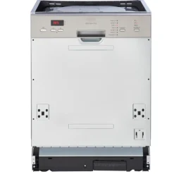 Küchenzeile Ragnar 370cm mit Backofen, Mikrowelle, Geschirrspüler und Kühlschrank - anthrazit hochglanz