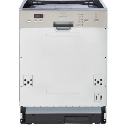 Küchenzeile Ragnar 300cm mit Geschirrspüler und Backofen - Hochglanz anthrazit