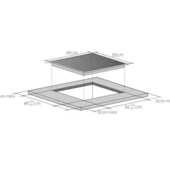 Küchenzeile Ragnar 390cm mit Kühl-Gefrierkombination, Backofen und Geschirrspüler - Hochglanz weiß