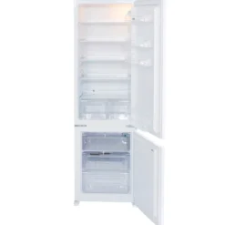 Küchenzeile Ragnar 390cm mit Kühl-Gefrierkombination, Backofen und Geschirrspüler - Hochglanz anthrazit