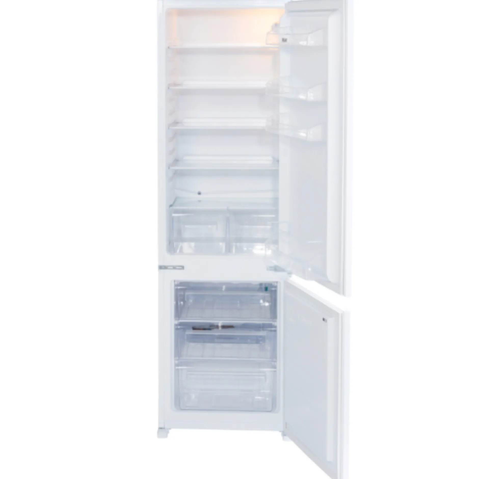Küchenzeile Ragnar 390cm mit Kühl-Gefrierkombination, Backofen und Geschirrspüler - Hochglanz anthrazit