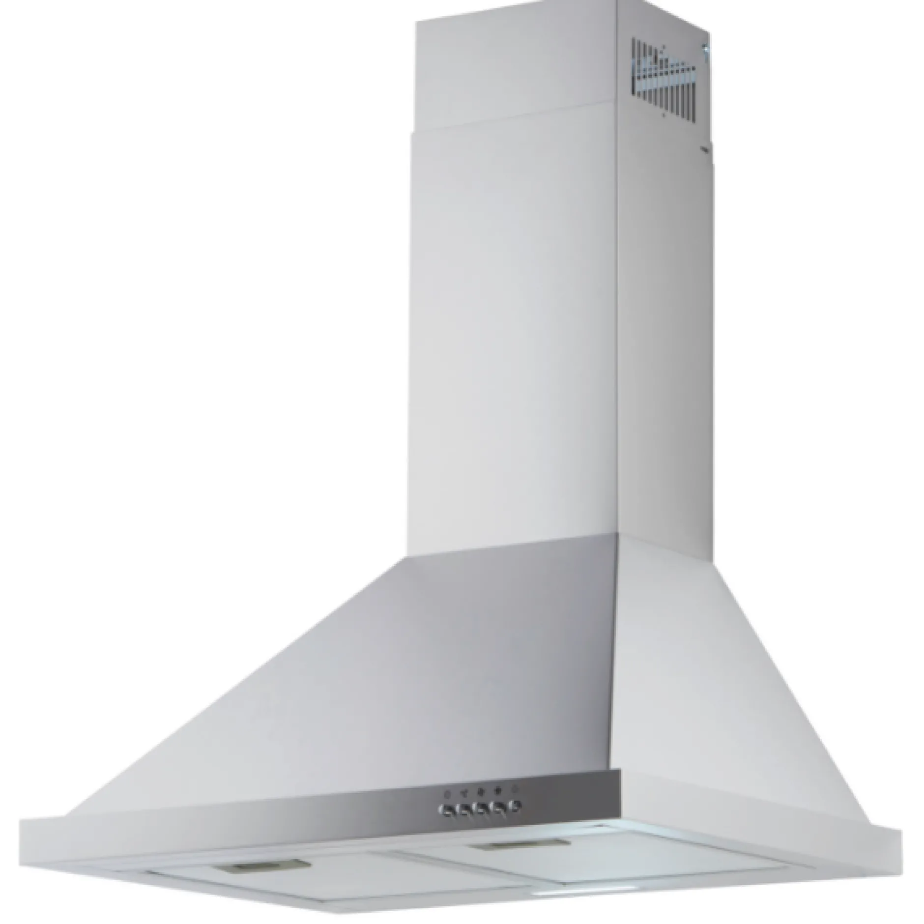 Küchenzeile Ragnar 290cm mit Kühlschrank und Backofen - Hochglanz weiß