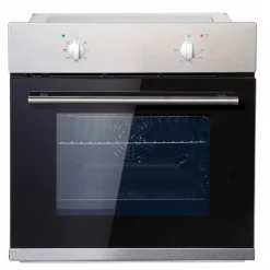 Küchenzeile Ragnar 330cm mit Kühlschrank, Backofen und Geschirrspüler - Hochglanz anthrazit