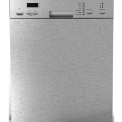 Küchenzeile Ragnar 280cm mit Mikrowelle, Kühlschrank, Backofen und Geschirrspüler - anthrazit hochglanz