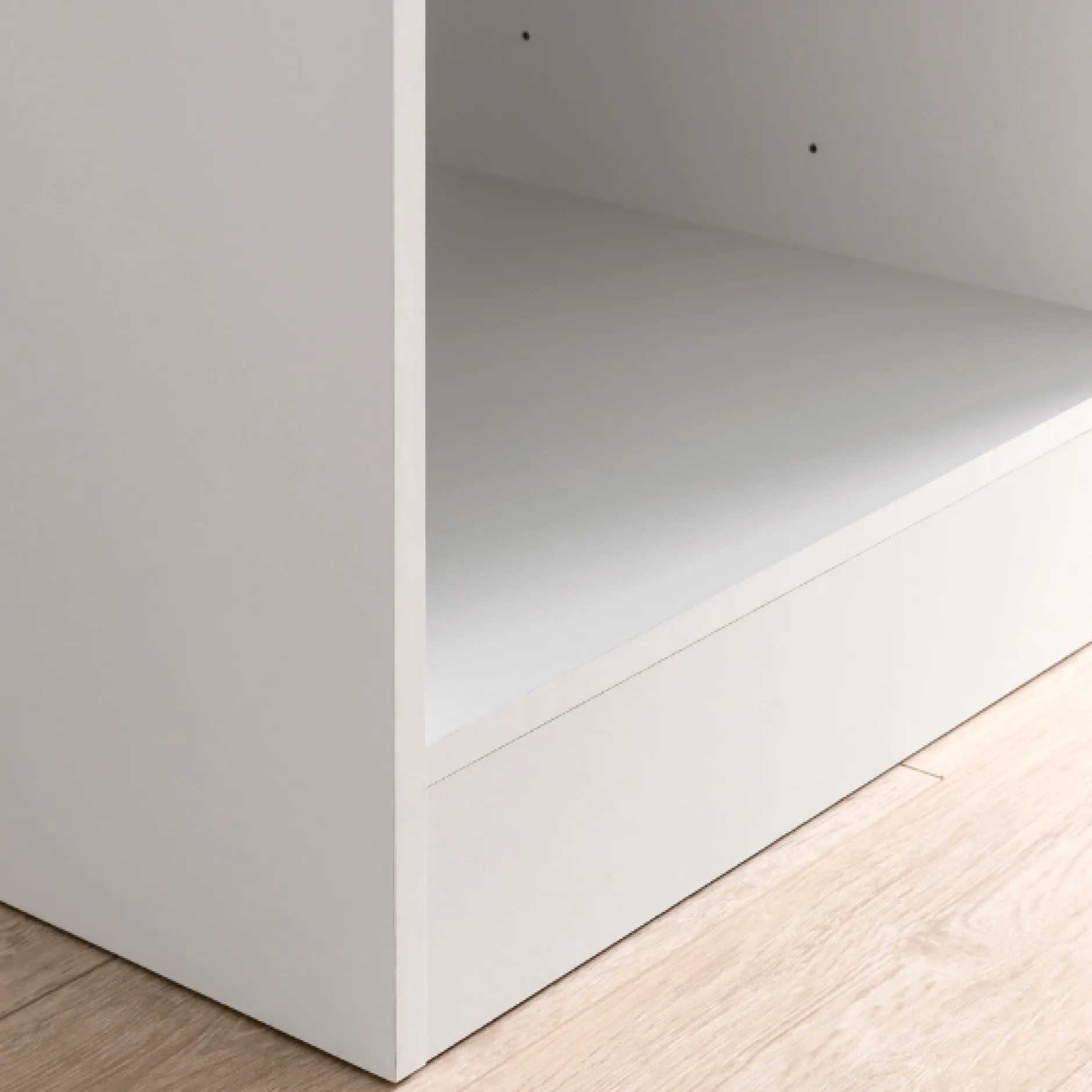 Küchenzeile Ragnar 320cm mit Platz für Kühlschrank und Backofen - Hochglanz anthrazit