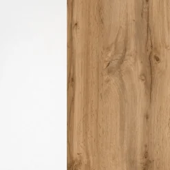 Küchenzeile Sorrella 210cm mit Geschirrspüler und Backofen - weiß/Eiche