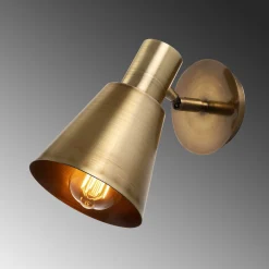 Kem Wandleuchte | METALLGEHÄUSE | Antik