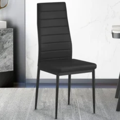 Kenzo Stuhl | 41 x 48 x 96 cm | Schwarz