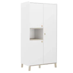 Kindergarderobe Aaron | 94 x 58 x 194 cm | Weiß