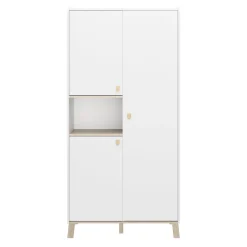 Kindergarderobe Aaron | 94 x 58 x 194 cm | Weiß