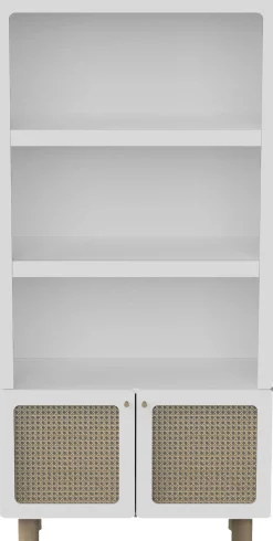 Kindergarderobe Ochna | 78,2 x 34,5 x 175,5 cm | Weiß