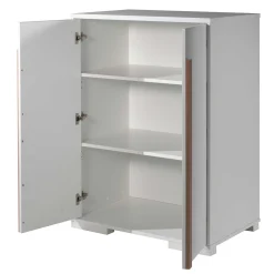 Kinderkleiderschrank London 98x56x116cm - weiß