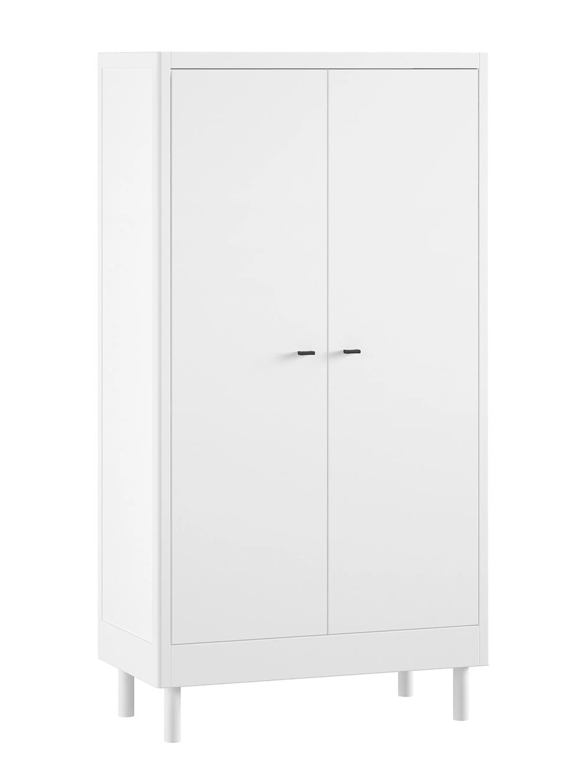 Kinderzimmer Forrest: Nachttisch, Bett 90x200, Kleiderschrank, Regal - Weißbuche