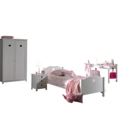 Kinderzimmer-Kombination Amori 2-Weiß