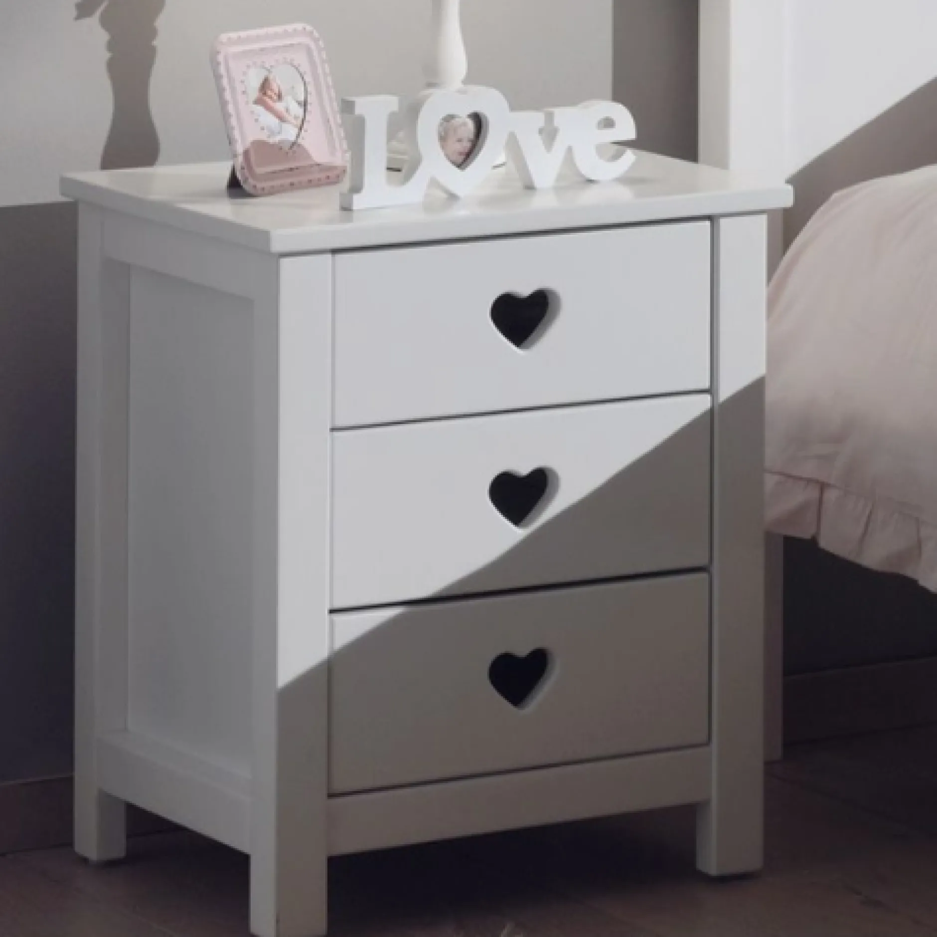 Kinderzimmer-Kombination Amori 5-Weiß
