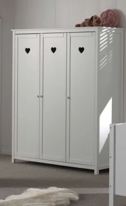 Kinderzimmer-Kombination Amori 11-weiß