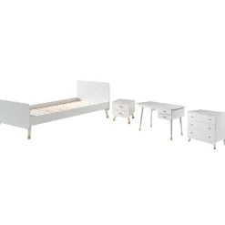 Kinderzimmer Kombination Billy 5-Weiß