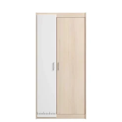 Kinderzimmerkombination Charly 90x200 | Halbhohes Bett und Kleiderschrank