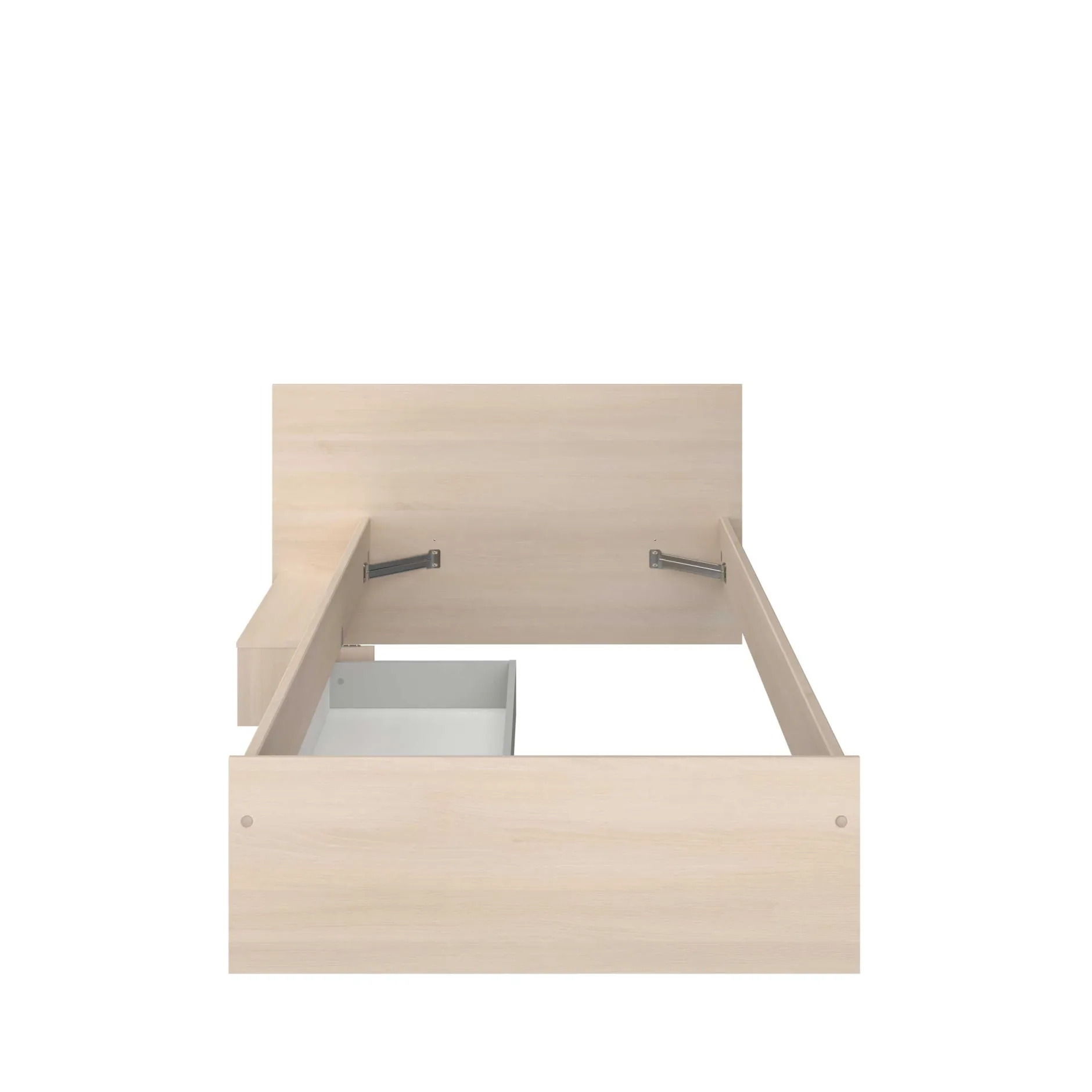 Kinderzimmerkombination Charly 90x190 | Kinderbett, Nachttisch, Kommode