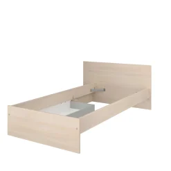 Kinderzimmerkombination Charly 90x200 | Kinderbett, Rückwand, Nachttisch, Kleiderschrank, Kommode, Schreibtisch