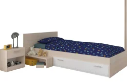 Kinderzimmerkombination Charly 90x200 | Kinderbett, Nachttisch