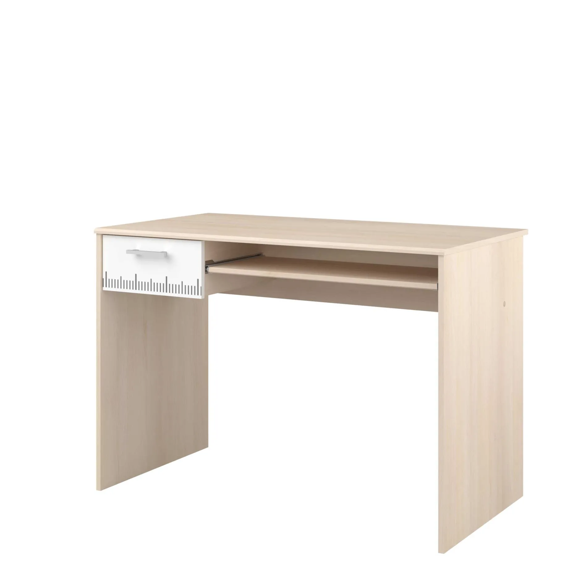 Kinderzimmerkombination Charly 90x200 | Kinderbett, Rückenteil, Nachttisch, Kleiderschrank, Schreibtisch