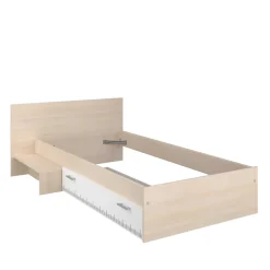 Kinderzimmerkombination Charly 90x200 | Kinderbett, Nachttisch, Rückwand