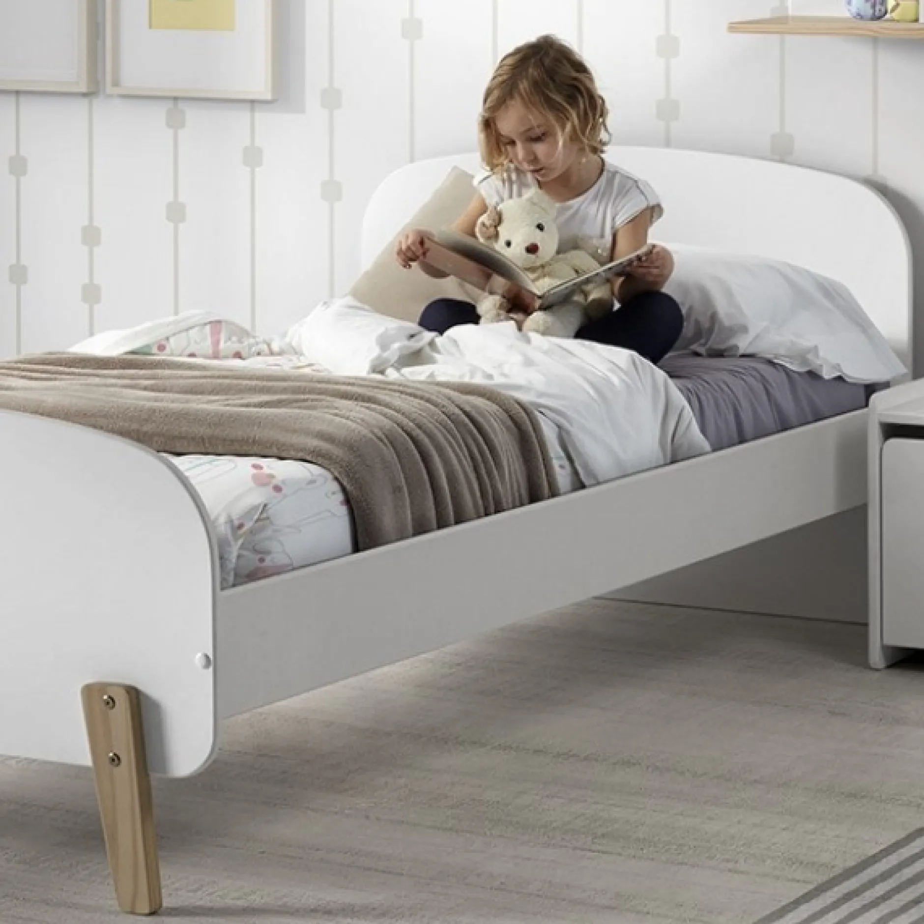 Kinderzimmer Kombination 3 Kiddy-weiß
