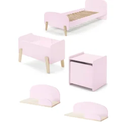 Kinderzimmer-Kombination 6 Kiddy-Rosa