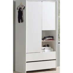Kinderzimmer Kombination 10 Kiddy-weiß