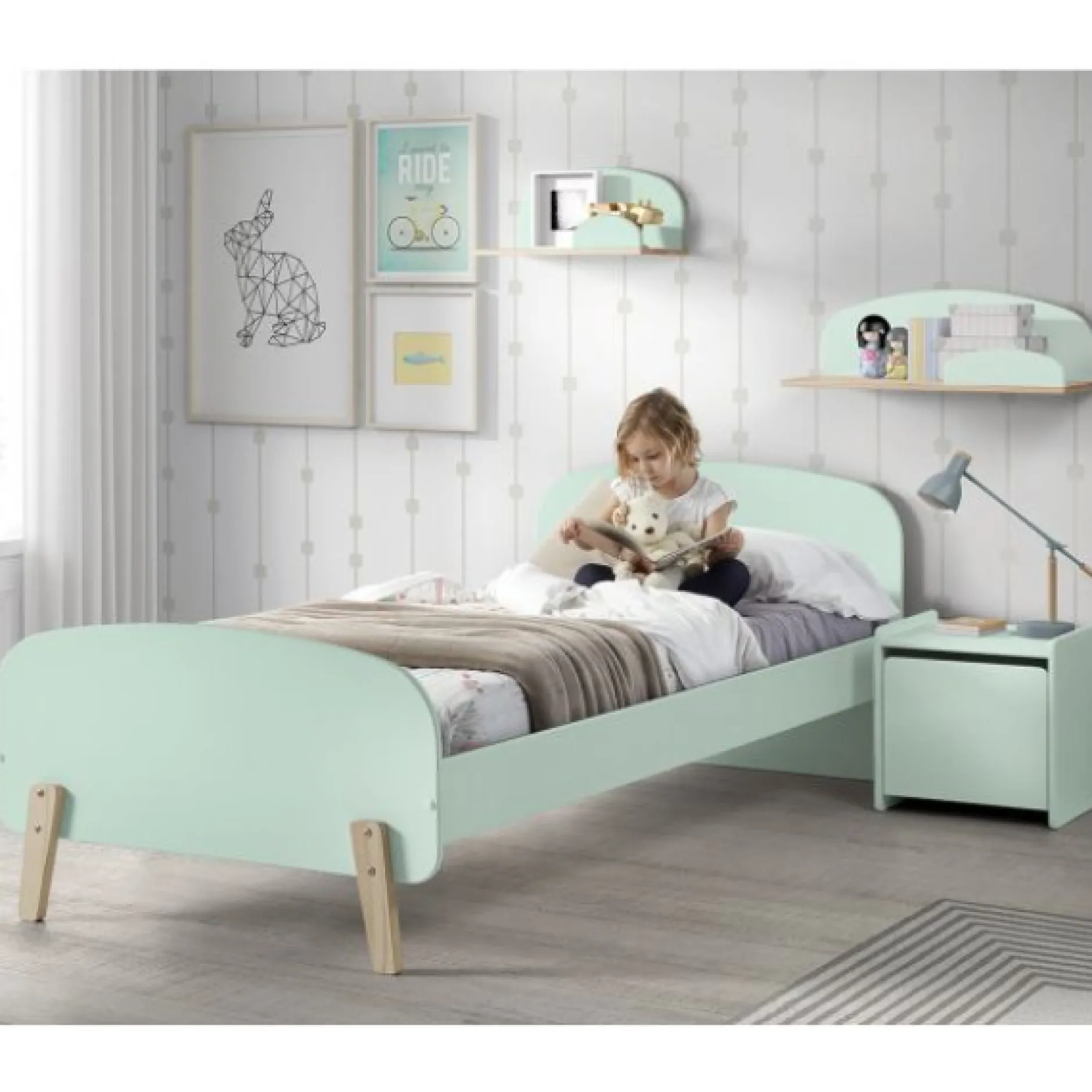 Kinderzimmer Kombination 4 Kiddy-mintgrün
