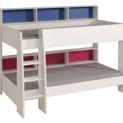 Kinderzimmerkombination Leo/Galaxy | Etagenbett, Bett-Schubladen-Set, Kleiderschrank
