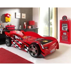 Kinderzimmer-Set Night Speeder - Autobett